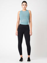 Aqua Teal Tie-Up Tank BODD ACTIVE