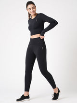 Black Essential Leggings BODD ACTIVE