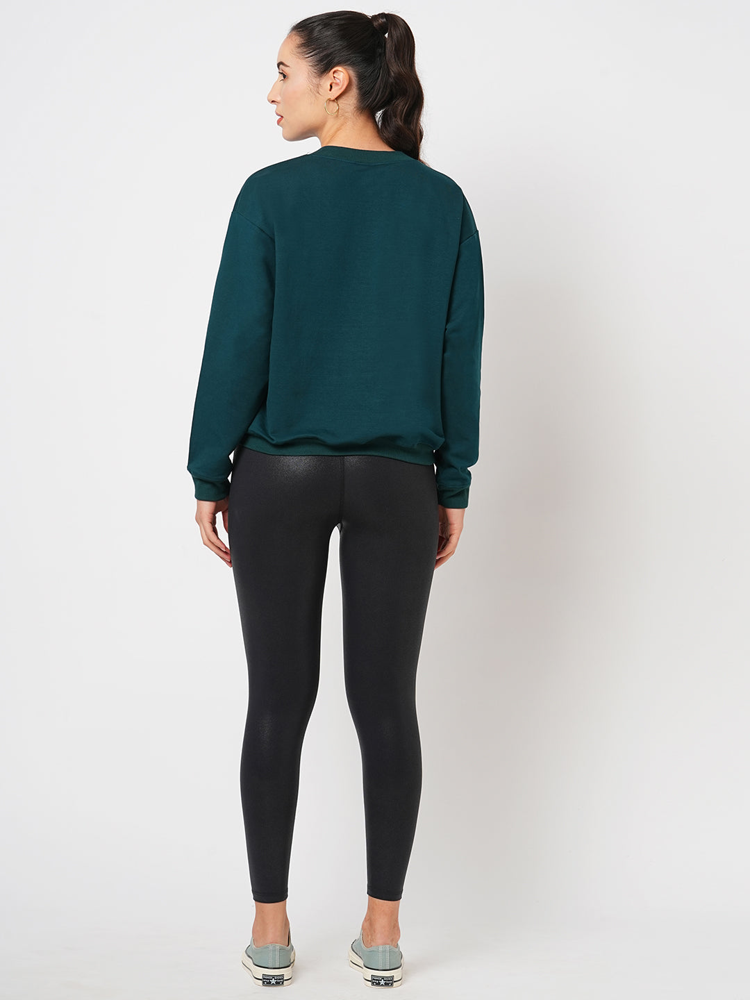 Movie Night Dark Green Sweatshirt BODD ACTIVE