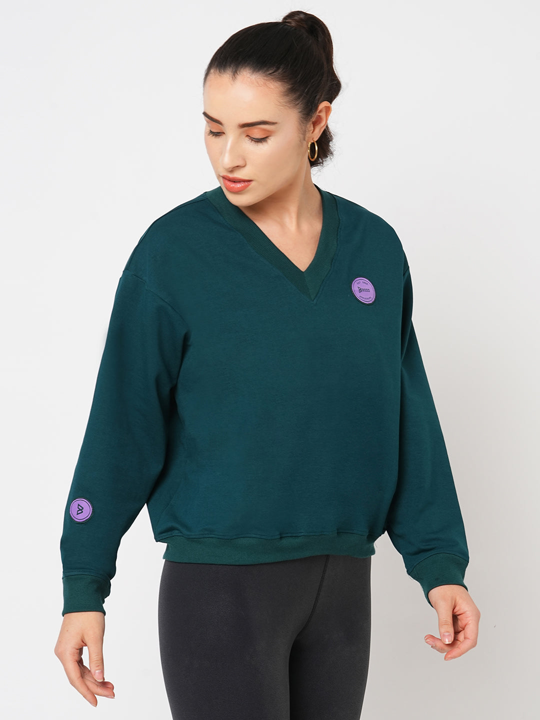 Movie Night Dark Green Sweatshirt BODD ACTIVE