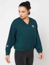 Movie Night Dark Green Sweatshirt BODD ACTIVE