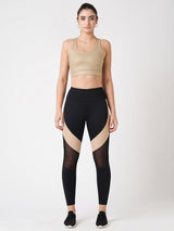 Nevertheless Gold Croc Sports Bra BODD ACTIVE