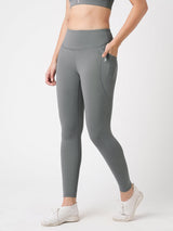 Grey Essential Leggings BODD ACTIVE