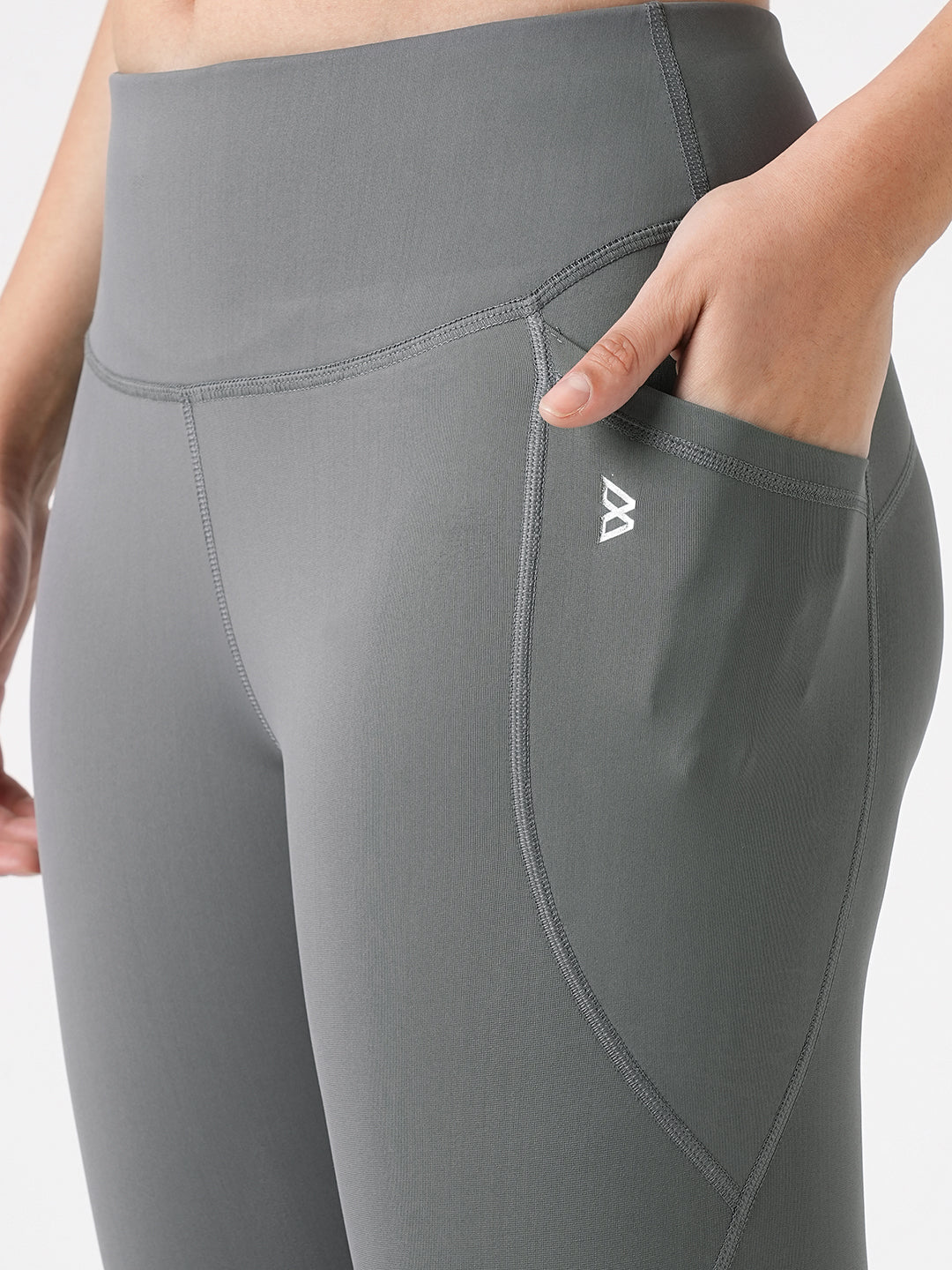 Grey Essential Leggings BODD ACTIVE