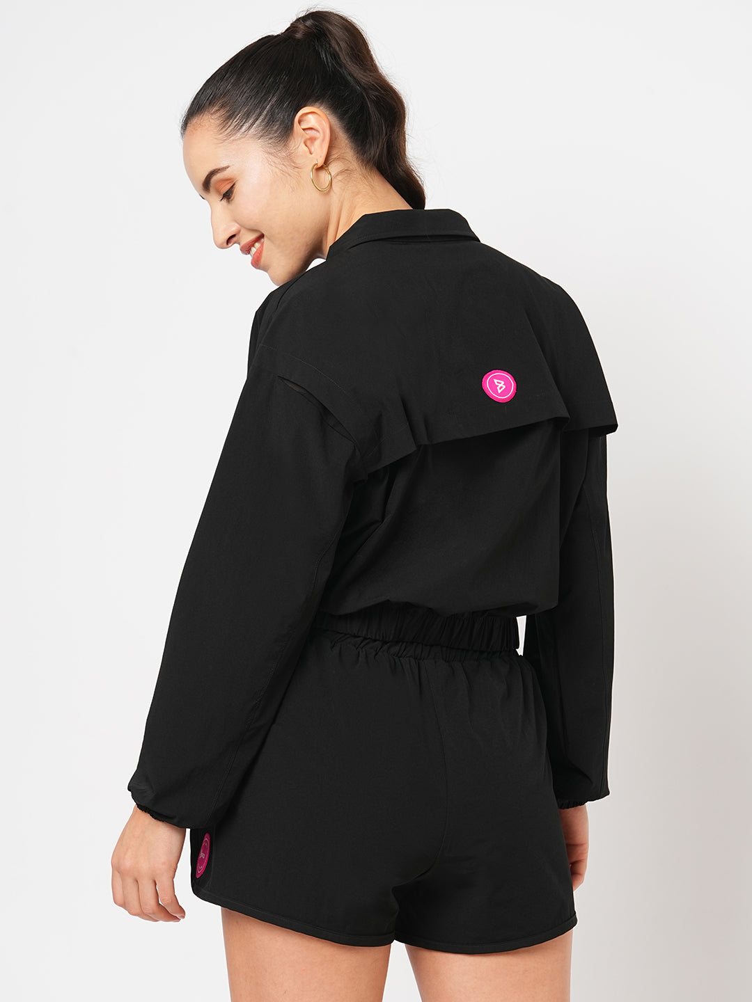 The OG Black Cropped Jacket BODD ACTIVE