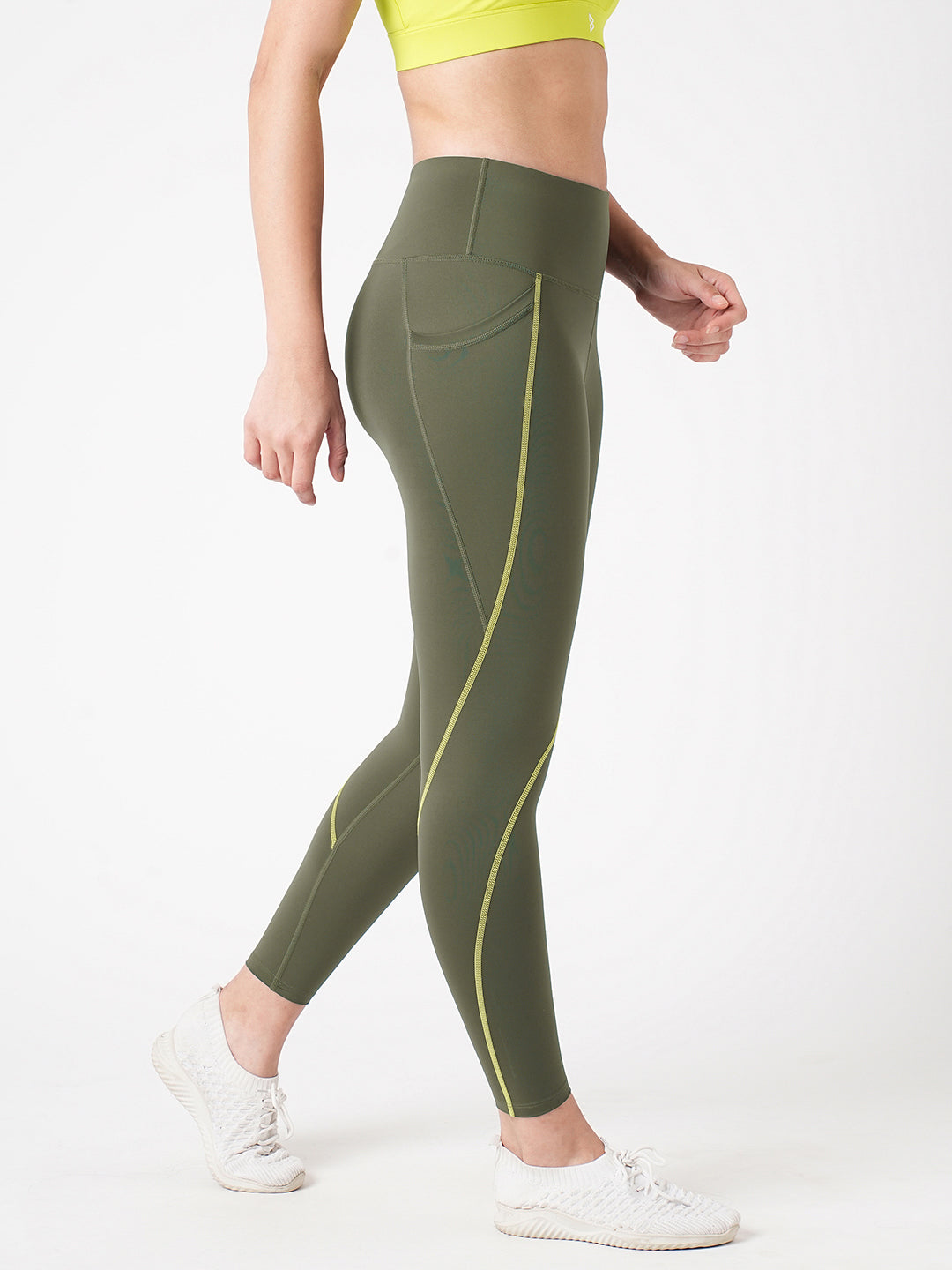 Workin' It Out Olive Essential Leggings BODD ACTIVE