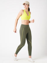 Workin' It Out Olive Essential Leggings BODD ACTIVE
