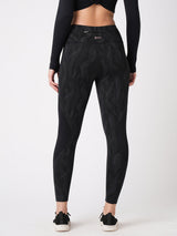 Back Print Colourblock Leggings BODD ACTIVE