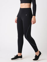Black & Blue Endurance Leggings BODD ACTIVE