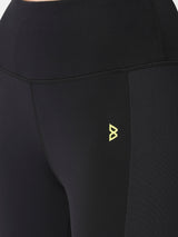 Black & Ribbed Core Leggings BODD ACTIVE