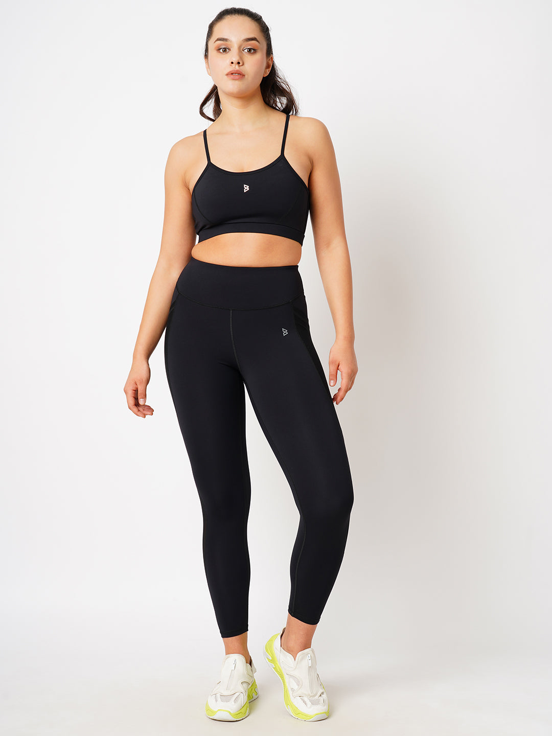 Core Black Performance Sports Bra BODD ACTIVE