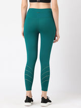 Eden Green Cut Out Leggings boddactive.com
