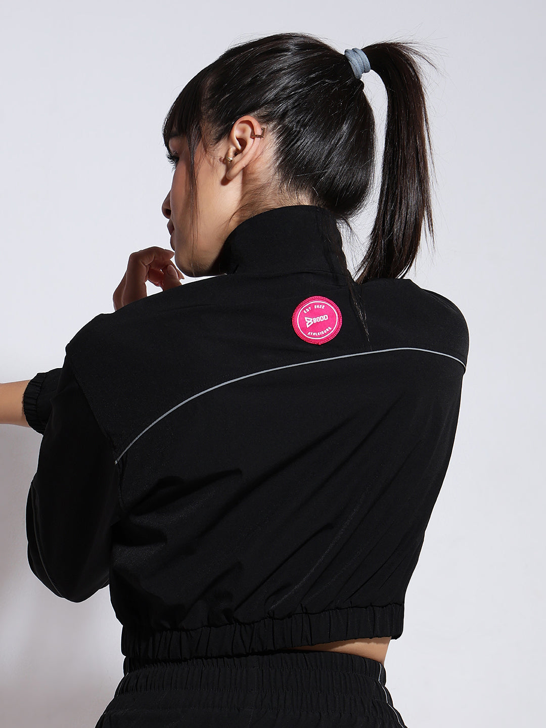 Velocity Black Jacket Set