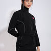 Velocity Black Jacket Set