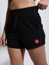 Velocity Black Running Shorts