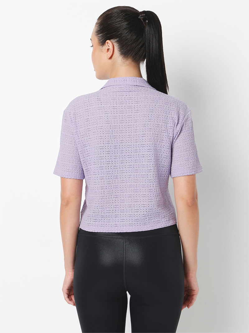 On the Move Lavender Overshirt