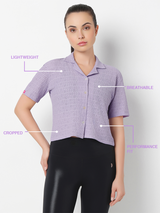 On the Move Lavender Overshirt