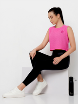 Move Mode Pink Gym Tank Top