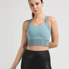 Keep You Balance Teal Yoga Crop Top