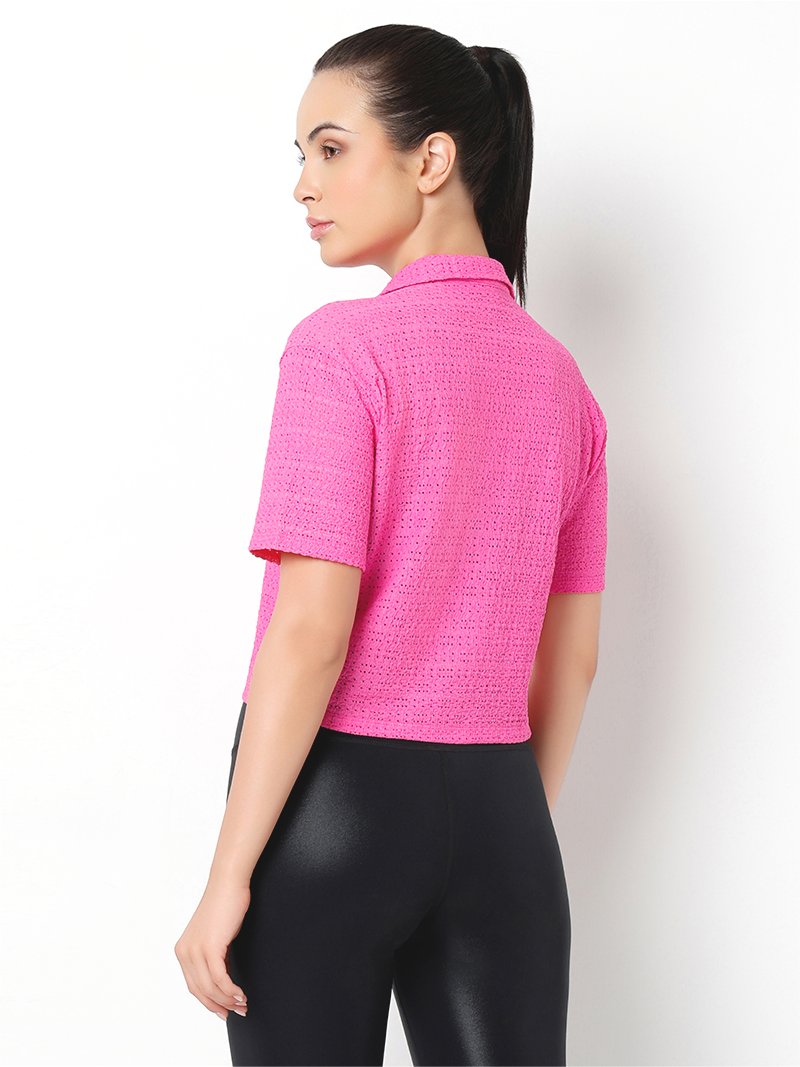 On the Move Pink Overshirt