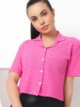 On the Move Pink Overshirt