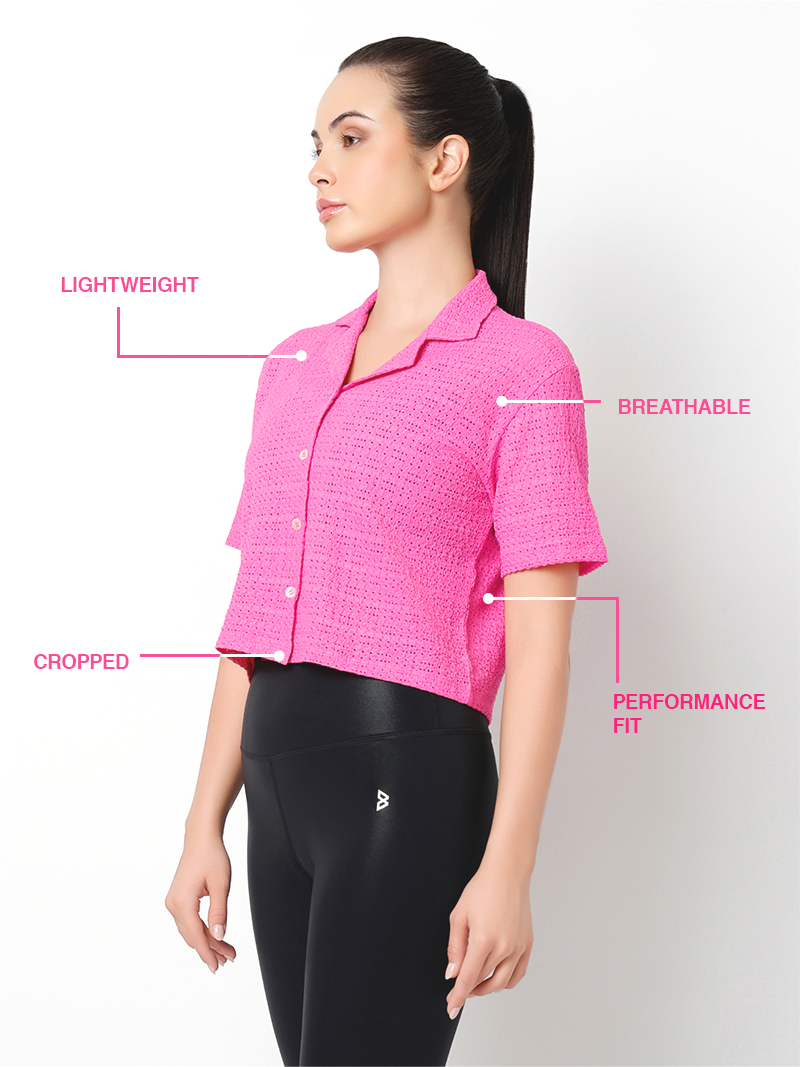 On the Move Pink Overshirt