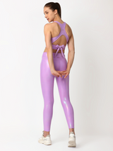 Lavender Holo High Rise Leggings BODD ACTIVE
