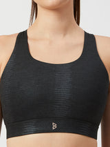 Meet Me In Manhattan Black Metallic Set