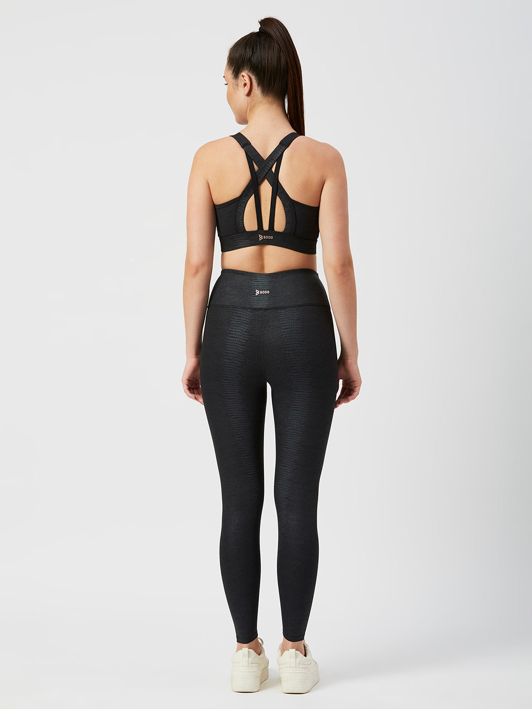 Meet Me In Manhattan Black Metallic Set