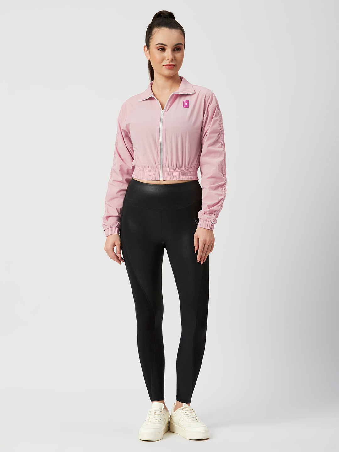 Cotton Candy Rouched Jacket