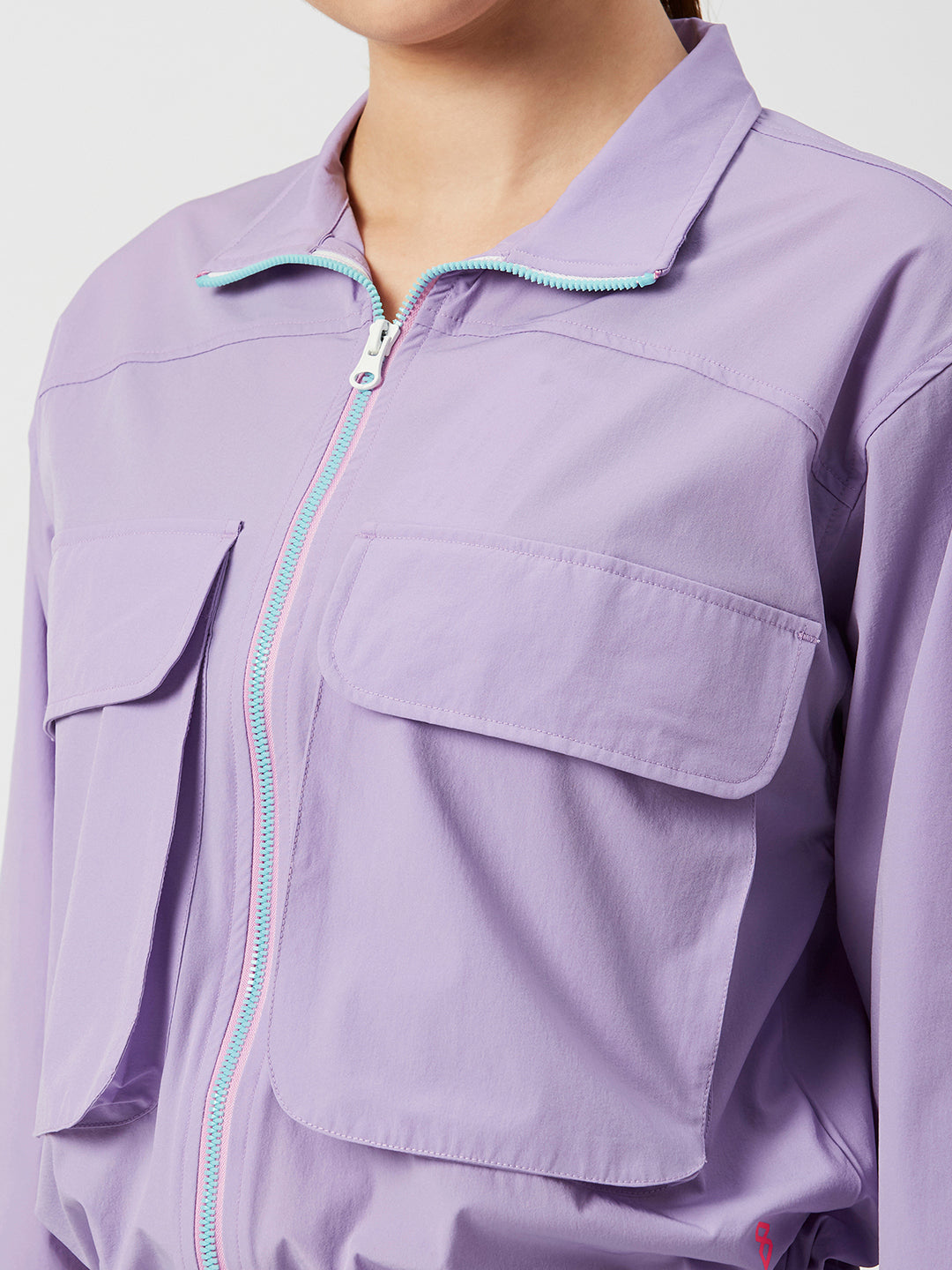 Being Pretty Lavender Cropped Jacket