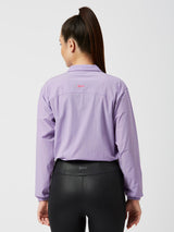 Being Pretty Lavender Cropped Jacket