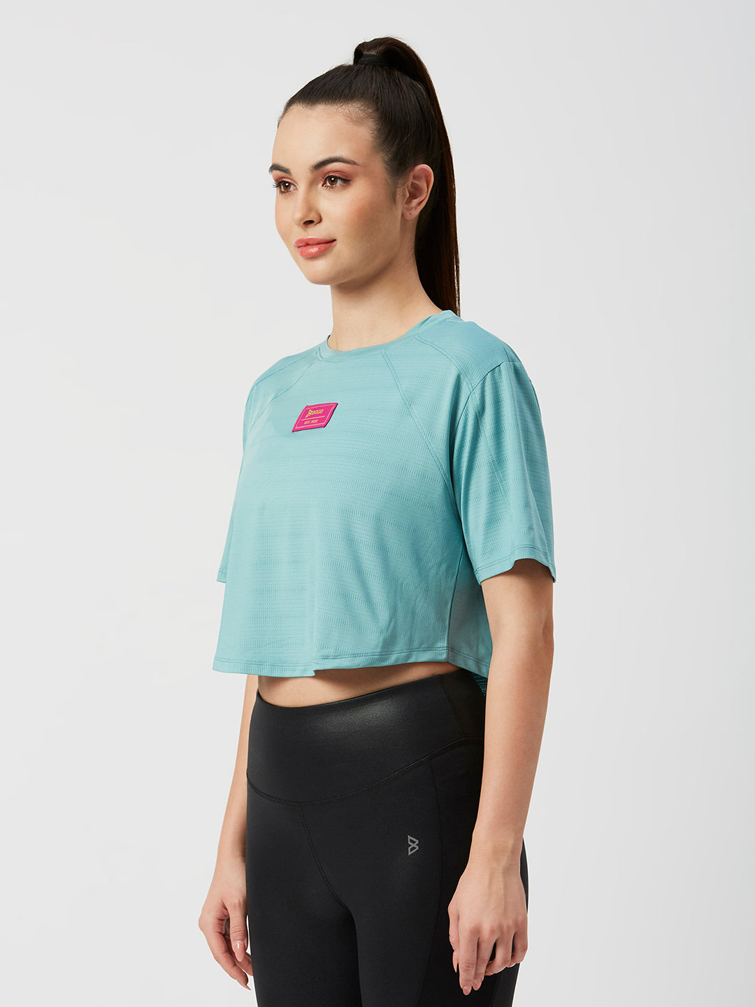 Aqua Oversized Tee