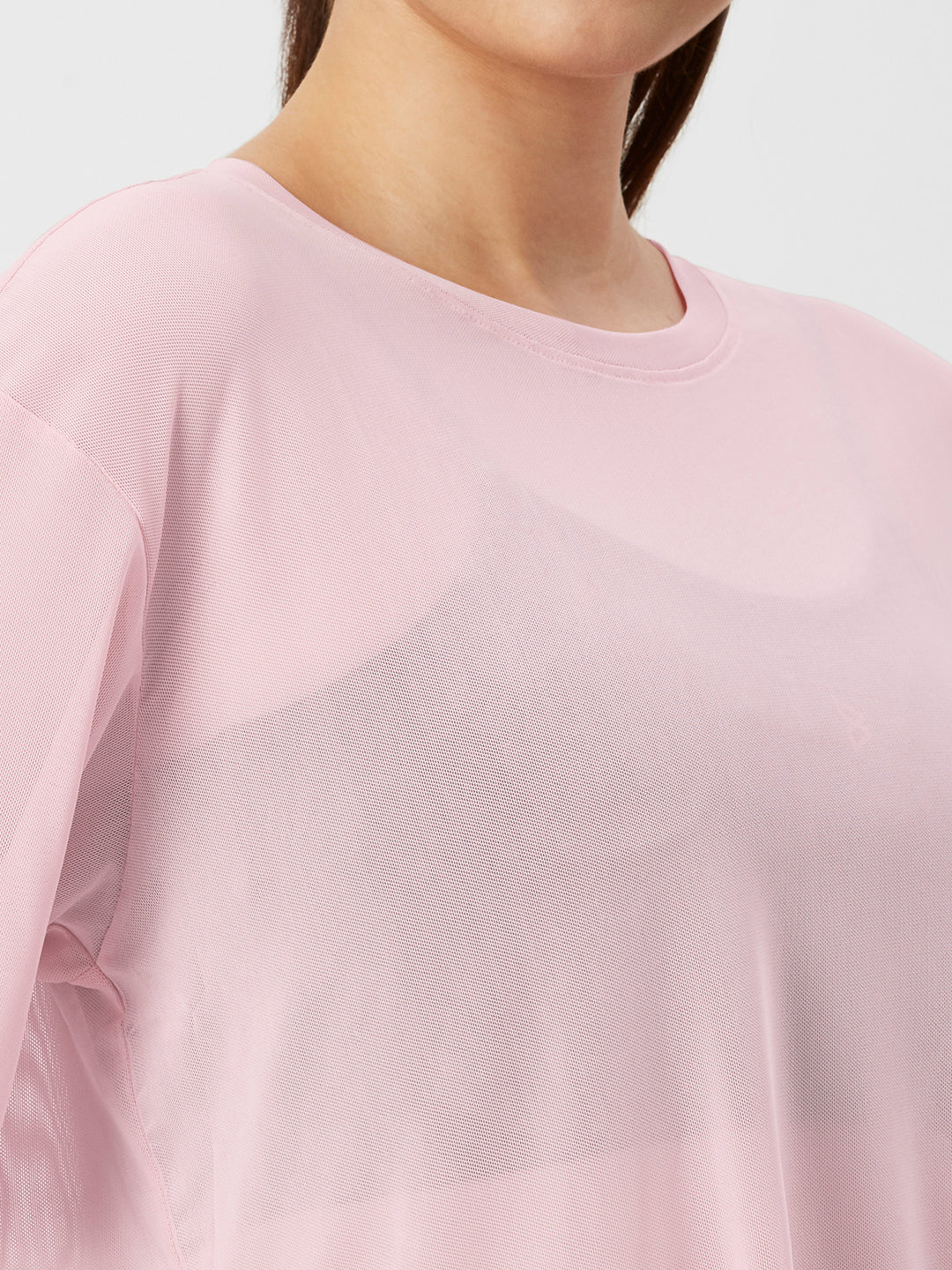 A Summer To Remember Pink Mesh Tee