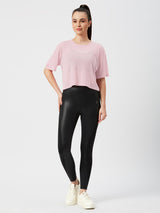 A Summer To Remember Pink Mesh Tee