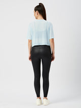 Beachy Blue Mesh Tee