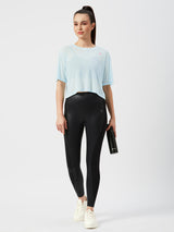 Beachy Blue Mesh Tee