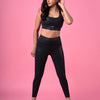 Tanya's Go To Black Essential Glossy Leggings BODD ACTIVE