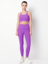 LilacRib Motion Sports Bra