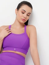 LilacRib Motion Sports Bra