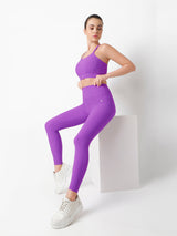LilacRib Motion Sports Bra