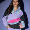 Tanya's Lovin' It Colour Block Pull Up Jacket BODD ACTIVE