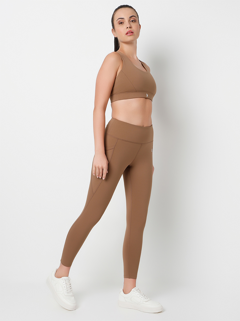 Stay in Motion Mocha Activewear Set