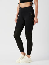 Black Mesh Leggings