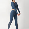 Crystal Teal Cut Out Leggings BODD ACTIVE