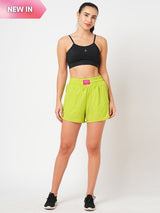 Workin' It Neon Running Shorts BODD ACTIVE