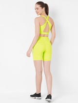 Neon Cross Back Sports Bra boddactive.com