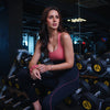 Functional Coral Colorblock Bodysuit BODD ACTIVE