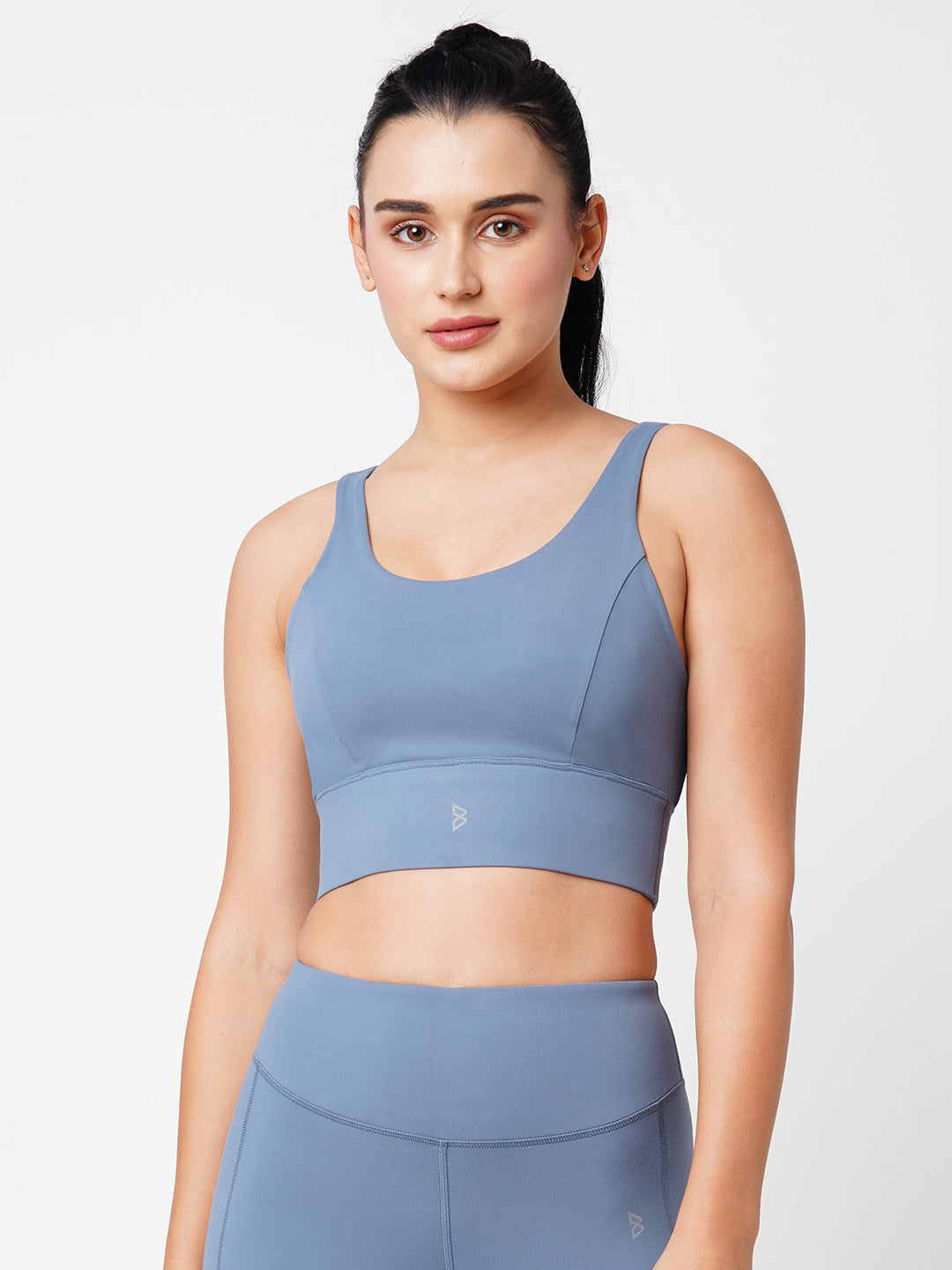 Allure Blue Crop Top boddactive.com