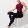 Balance Mode Red Rouched Top